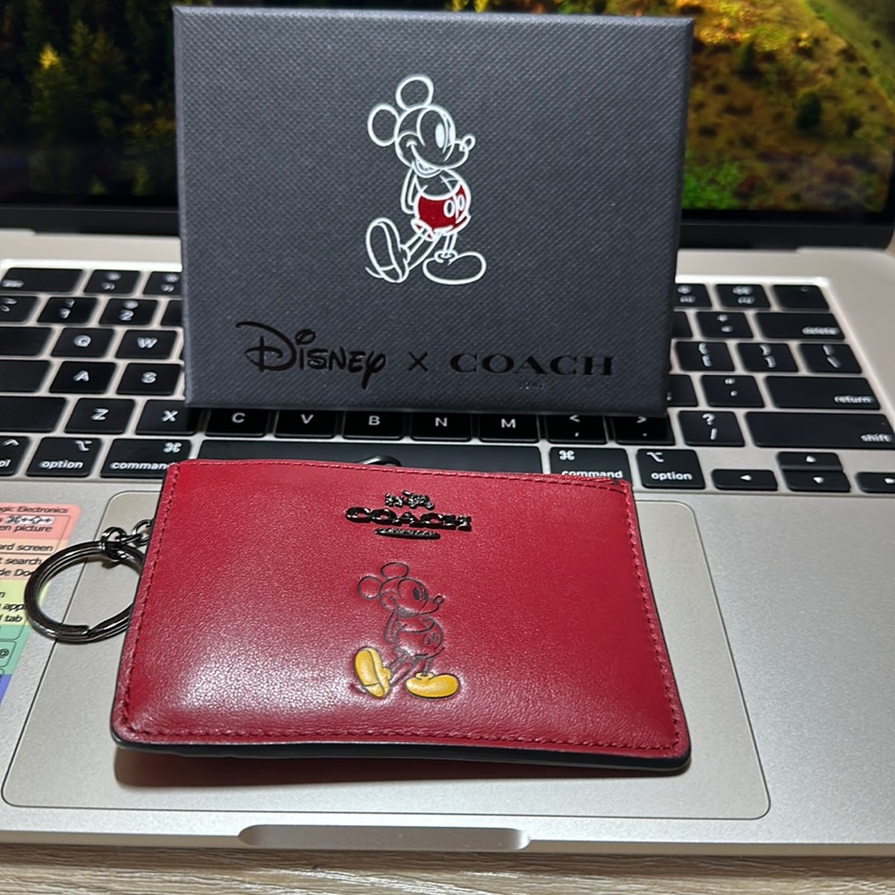 Disney X Coach card wallet